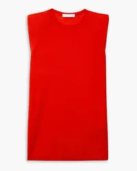 tibi Wool-blend tank - Red Red