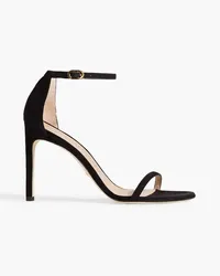 Stuart Weitzman Suede sandals - Black Black