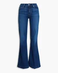 Paige Modern high-rise flared jeans - Blue Blue