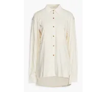 Organic cotton-jersey shirt - White