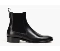 Leather Chelsea boots - Black