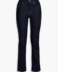 7 for all mankind Low-rise straight-leg jeans - Blue Blue