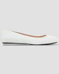 TOD'S Calf-hair ballet flats - White White