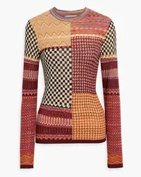 Ulla Johnson Esma jacquard-knit sweater - Red Red