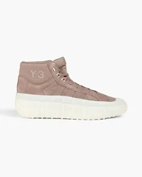 Y-3 GR.1P suede high-top sneakers - Neutral Neutral