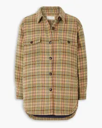 The Great The State Park plaid flannel jacket - Green Green