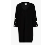 Mi Prima embellished knitted dress - Black