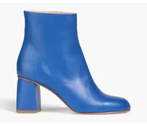 RED Valentino Leather ankle boots - Blue Blue