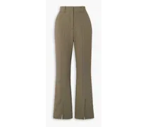 Orianna woven slim-leg pants - Brown