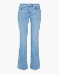 Paige Mid-rise bootcut jeans - Blue Blue