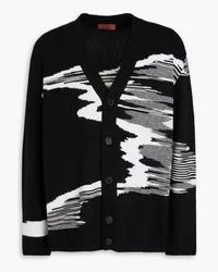 Missoni Space-dyed wool cardigan - Black Black