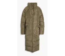 Quilted shell coat - Green