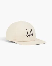 Dunhill Embroidered canvas cap - Neutral Neutral