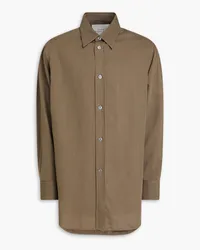 Studio Nicholson Striped twill shirt - Neutral Neutral