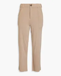 NAADAM Cropped knitted straight-leg pants - Neutral Neutral