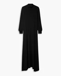 KHAITE Richie stretch-jersey turtleneck maxi dress - Black Black