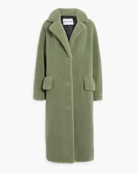 STAND Tayla faux shearling coat - Green Green