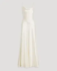 Roksanda Ilincic Draped silk-satin bridal gown - White White