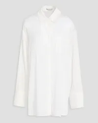 Alice + Olivia Alice Olivia - Finely seersucker shirt - White White