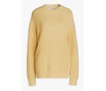 Sande alpaca-blend sweater - Yellow