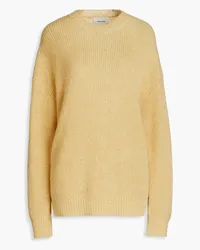 Holzweiler Sande alpaca-blend sweater - Yellow Yellow