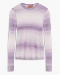 Missoni Dégradé knitted sweater - Purple Purple