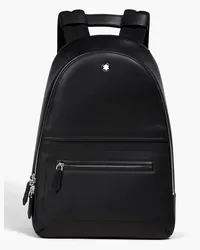 Montblanc Leather backpack - Black - OneSize Black