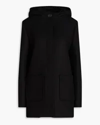 Claudie Pierlot Wool-blend felt coat - Black Black