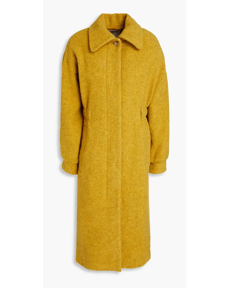 ba&sh Lagos wool-blend coat - Yellow Yellow