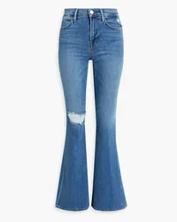 Frame Denim Le High Flare high-rise flared jeans - Blue Blue