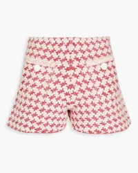 Claudie Pierlot Jacquard shorts - Red Red