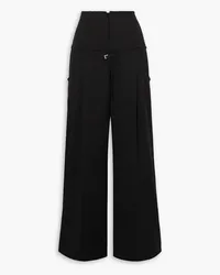 Jacquemus Criollo wool wide-leg pants - Black Black