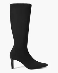 Reformation Rosa neoprene knee boots - Black Black