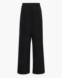 ROTATE Birger Christensen Tech-jersey wide-leg pants - Black Black