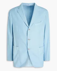 Boglioli Cotton-twill blazer - Blue Blue