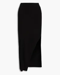 Helmut Lang Jersey midi skirt - Black Black