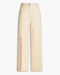 Loulou Studio Noro leather wide-leg pants - White White