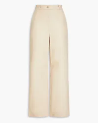 Loulou Studio Noro leather wide-leg pants - White White