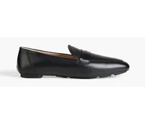 Jet leather loafers - Black