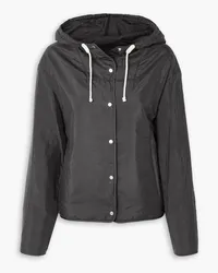 Jil Sander Hooded padded shell jacket - Black Black