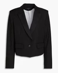 Rag & Bone Valerie wool-twill tuxedo jacket - Black Black