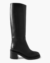 LEGRES Model 71 leather knee boots - Black Black