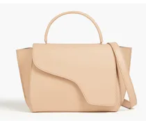 Leather tote - Neutral