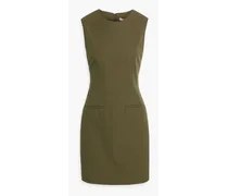 Rooney cotton-blend mini dress - Green