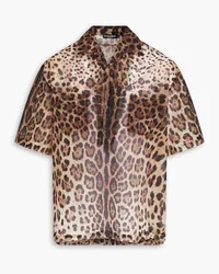 Dolce & Gabbana Leopard-print ripstop shirt - Animal print Animal