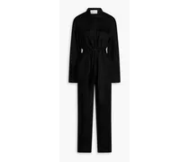 Antwerp organic linen jumpsuit - Black