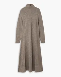 By Malene Birger Saige wool and yak-blend maxi dress - Neutral Neutral