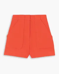 Lisa Marie Fernandez Tennis cotton-blend bouclé shorts - Red Red