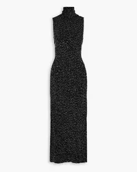 Missoni Sequined crochet-knit maxi dress - Black Black