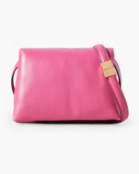 Marni Prisma mini padded leather shoulder bag - Purple Purple